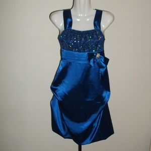 My Michelle Royal Blue Dress Size: 16